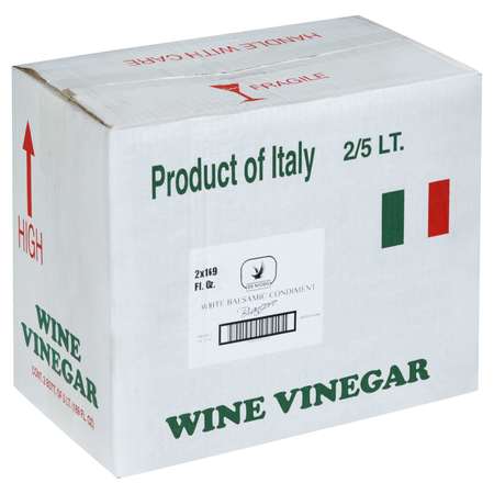 SAVOR IMPORTS-CARELLO Savor Imports White Balsamic Vinegar 5 Liters, PK2 558568